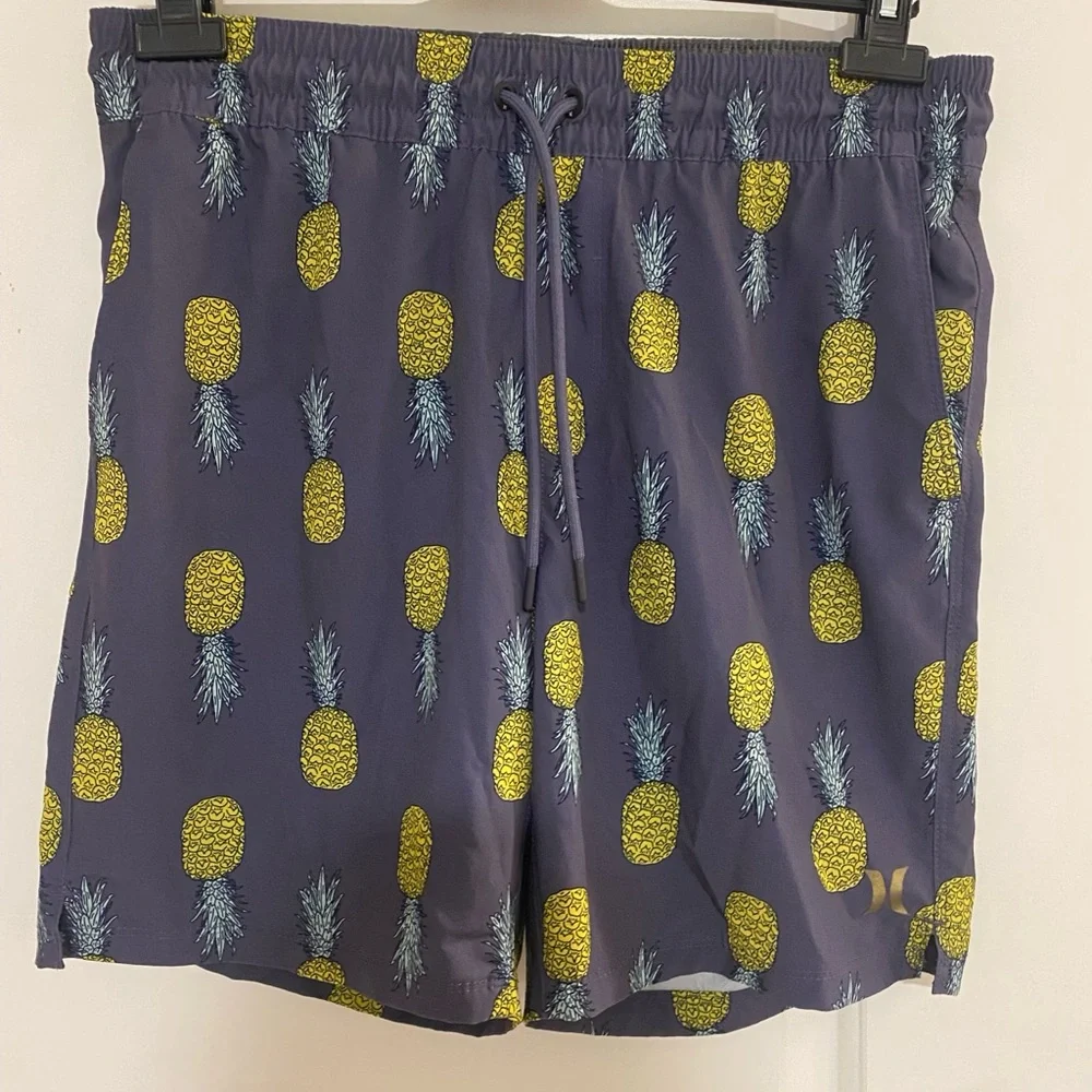 Hurley Volly Comfort Liner Stretch Swim Shorts - Picture 1 of 4